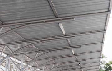 installing Bryn Pydew metal roofing